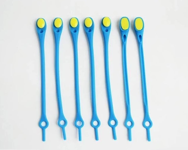 NoTie - 12 Silicone Elastic No Tie Shoe Laces