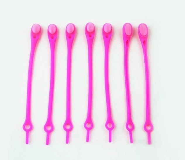 NoTie - 12 Silicone Elastic No Tie Shoe Laces