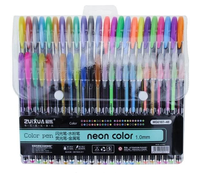 Glitterly - Colored Glitter Gel Pens