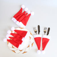 Thumbnail for Santa Hat Cutlery Pocket