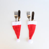 Thumbnail for Santa Hat Cutlery Pocket