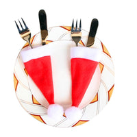 Thumbnail for Santa Hat Cutlery Pocket