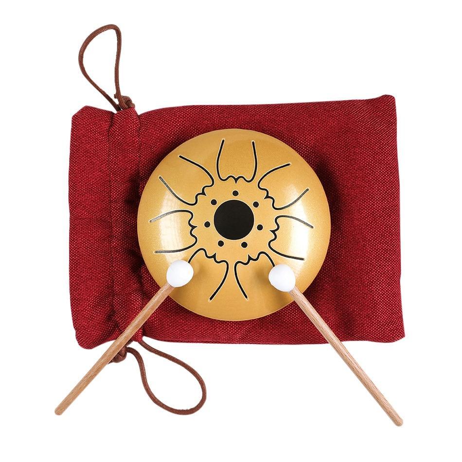 5 Inch 7-Tone Steel Tongue Drum