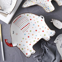 Thumbnail for Cartoon Animal Ceramic Dish Plates PeekWise