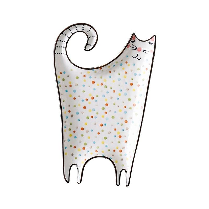 Cartoon Animal Ceramic Dish Plates PeekWise