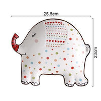 Thumbnail for Cartoon Animal Ceramic Dish Plates PeekWise