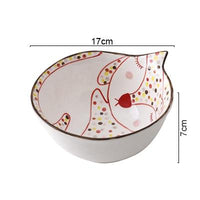 Thumbnail for Cartoon Animal Ceramic Dish Plates PeekWise