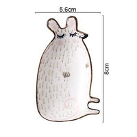 Thumbnail for Cartoon Animal Ceramic Dish Plates PeekWise