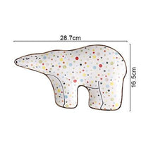 Thumbnail for Cartoon Animal Ceramic Dish Plates PeekWise