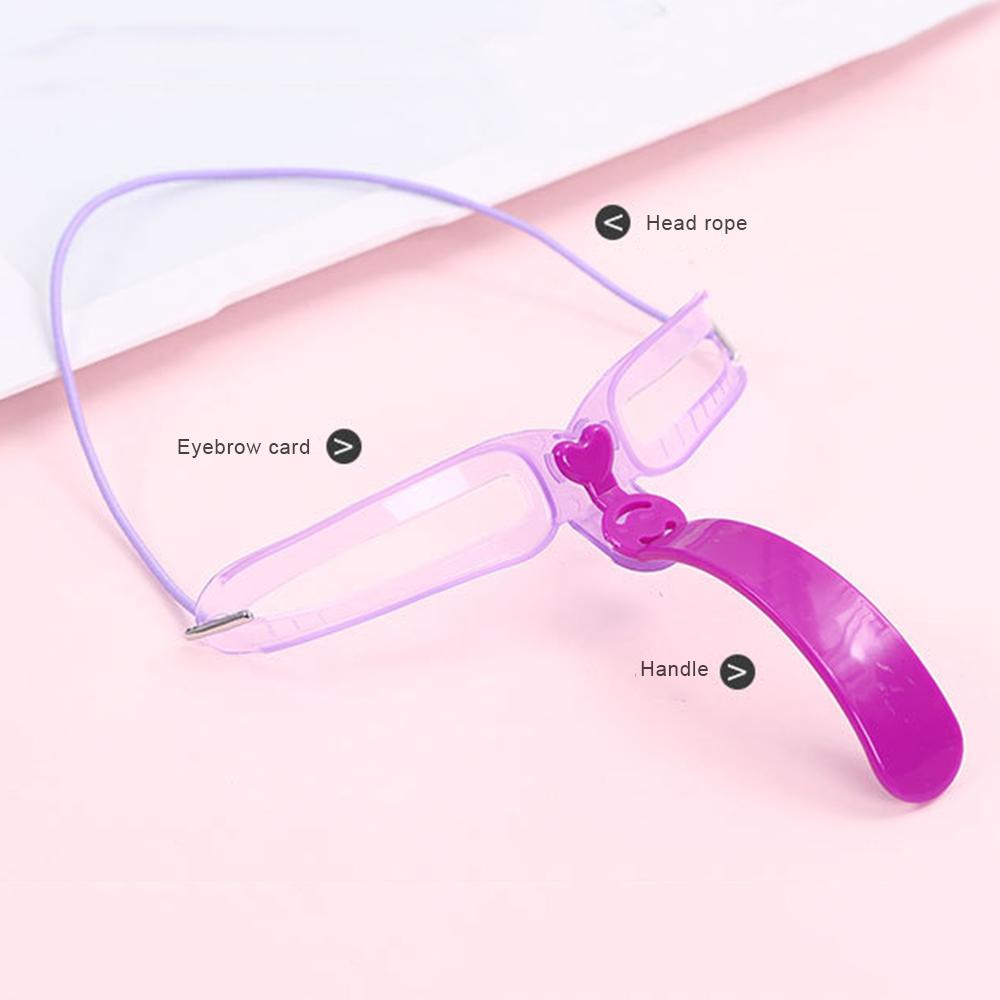 Eyebrow Shaping Template Stencil