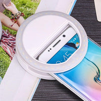 Thumbnail for LED Ring Flash Mobile Camera Light