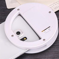 Thumbnail for LED Ring Flash Mobile Camera Light