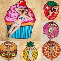 Thumbnail for BeachBum - Round Food Beach Towel