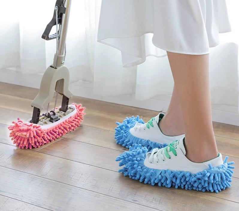 Ezee - Microfiber Dry Mop Slippers