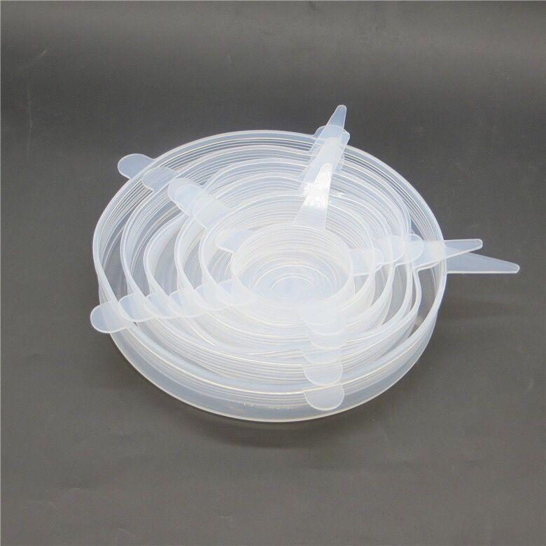 EcoLid - 6 Silicone Reusable Stretch Covers