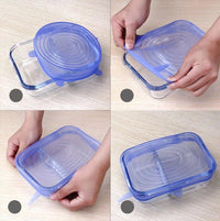 Thumbnail for EcoLid - 6 Silicone Reusable Stretch Covers