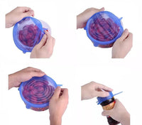 Thumbnail for EcoLid - 6 Silicone Reusable Stretch Covers