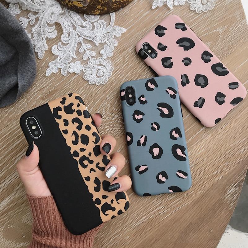Luxury Leopard Print Phone Cover