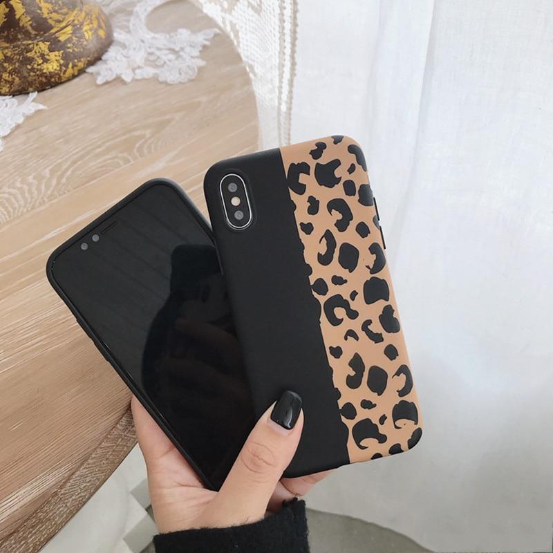 Luxury Leopard Print Phone Cover