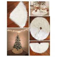 Thumbnail for White Christmas Plush Tree Carpet