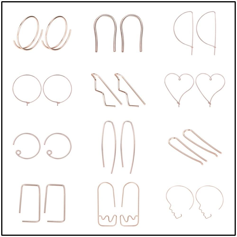 Horseshoe Loop Through Earrings