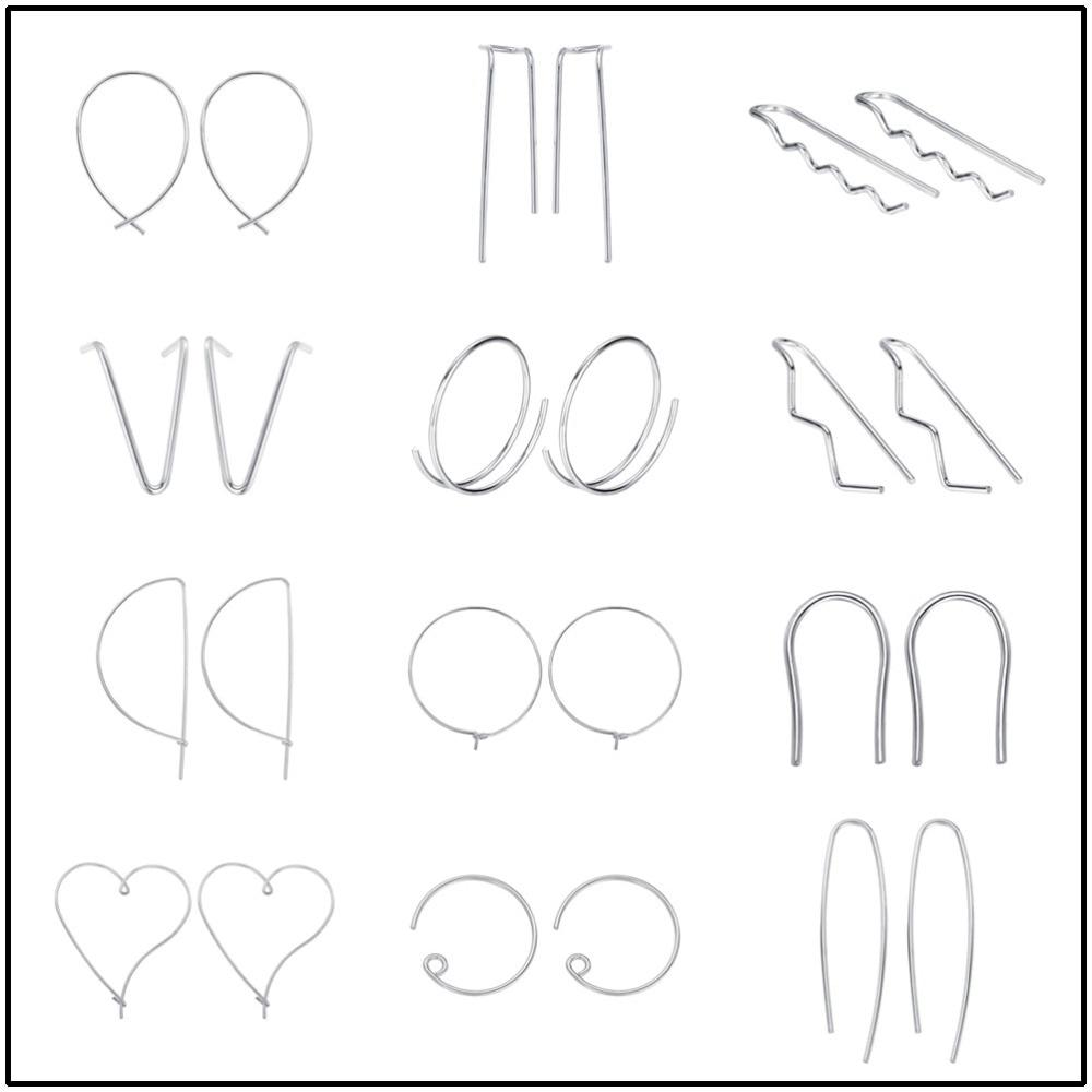 Horseshoe Loop Through Earrings