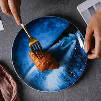 Thumbnail for Nighttime Ceramic Plate PeekWise