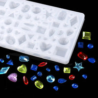 Thumbnail for DIY Crystal Glue Jewelry Mold 83 Pcs Set