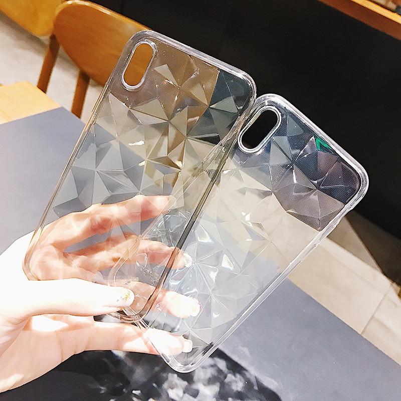 3D Diamond Shape Mobile Phone Cover