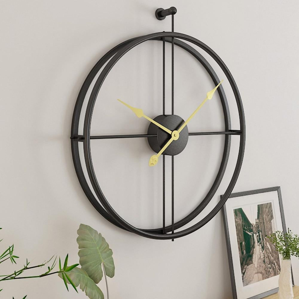 Minimalist Framed Wall Clock PeekWise