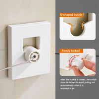 Thumbnail for Retractable Stainless String Clothesline