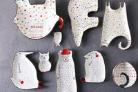 Thumbnail for Cartoon Animal Ceramic Dish Plates PeekWise