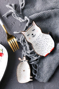 Thumbnail for Cartoon Animal Ceramic Dish Plates PeekWise