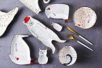 Thumbnail for Cartoon Animal Ceramic Dish Plates PeekWise