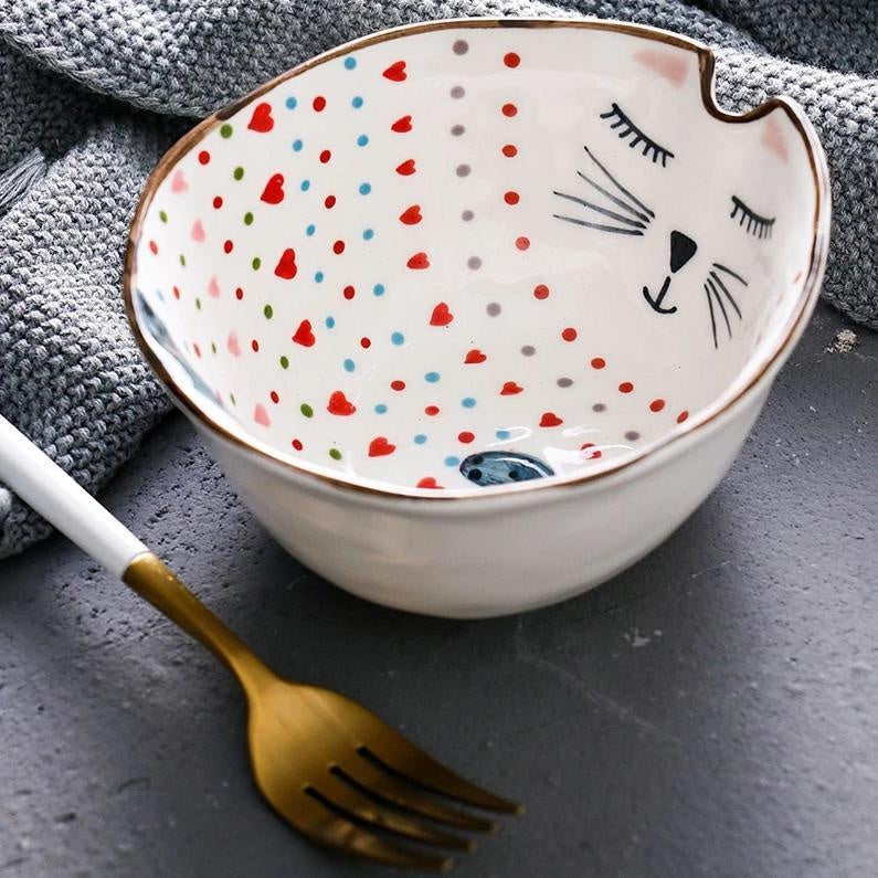 Cartoon Animal Ceramic Dish Plates PeekWise