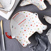 Thumbnail for Cartoon Animal Ceramic Dish Plates PeekWise