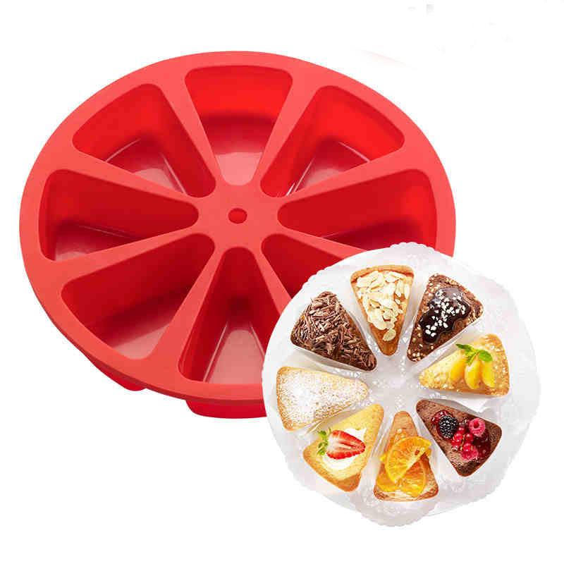 Marther - Individual Cake Slice Silicone Baking Mold