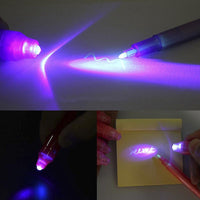 Thumbnail for SecretTxt - 2 in 1 UV Black Light Invisible Ink Pen
