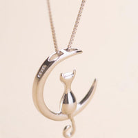 Thumbnail for Kat - Moon Swing Necklace