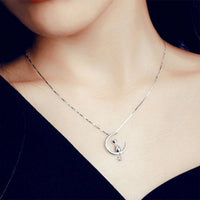 Thumbnail for Kat - Moon Swing Necklace