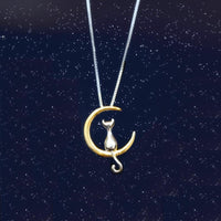 Thumbnail for Kat - Moon Swing Necklace