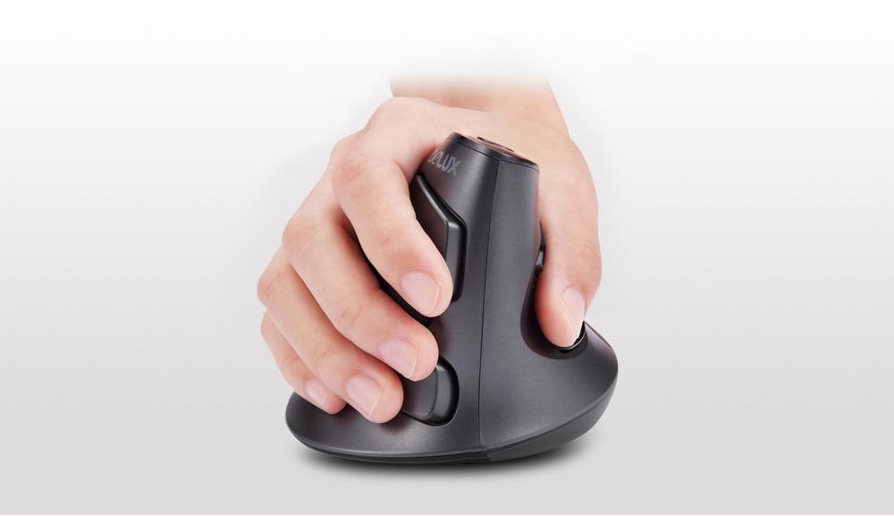 Ergonomic Vertical Wireless 6 Button Mouse