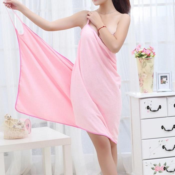 Alba - After Shower Wrap Towel Dress