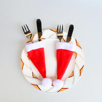 Thumbnail for Santa Hat Cutlery Pocket