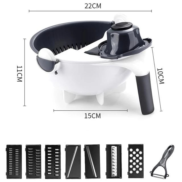 Rock-a-Salad - Multi-Function Balanced Colander