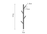 Thumbnail for Wall Mounted Clothing Wood Rack PeekWise