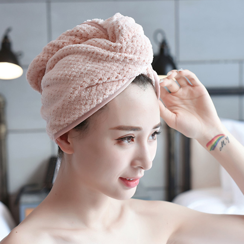 Fast Dry Hair Wrap Towel