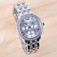 Thumbnail for Rose Gold Rhinestone Watch - 80% Off