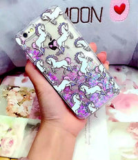 Thumbnail for Glitter Unicorn iPhone Case