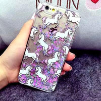 Thumbnail for Glitter Unicorn iPhone Case